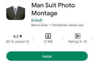 Man Suit Photo Montage