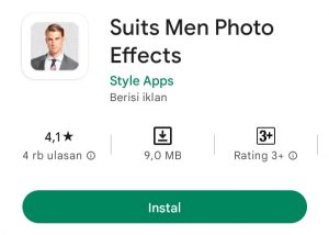 Suits Men Photo Effects